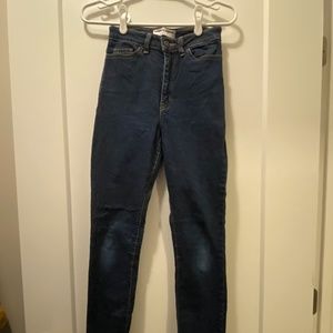American Apparel High Waisted Jeans